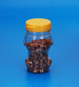 Quality Small Capacity Clear Plastic Jars High Durability Dog Shape 48MM Caliber wholesale