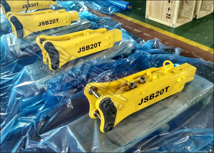 Mini Excavator Hydraulic Breaker Hammer Less Oil Consumption For Bobcat 320 322