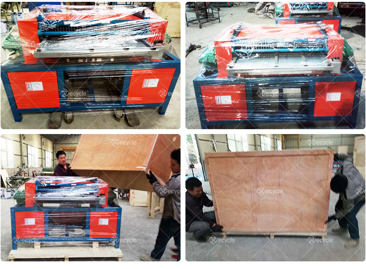Customized Best Copper Aluminum Radiator Separating Machine for Waste Air Conditioner
