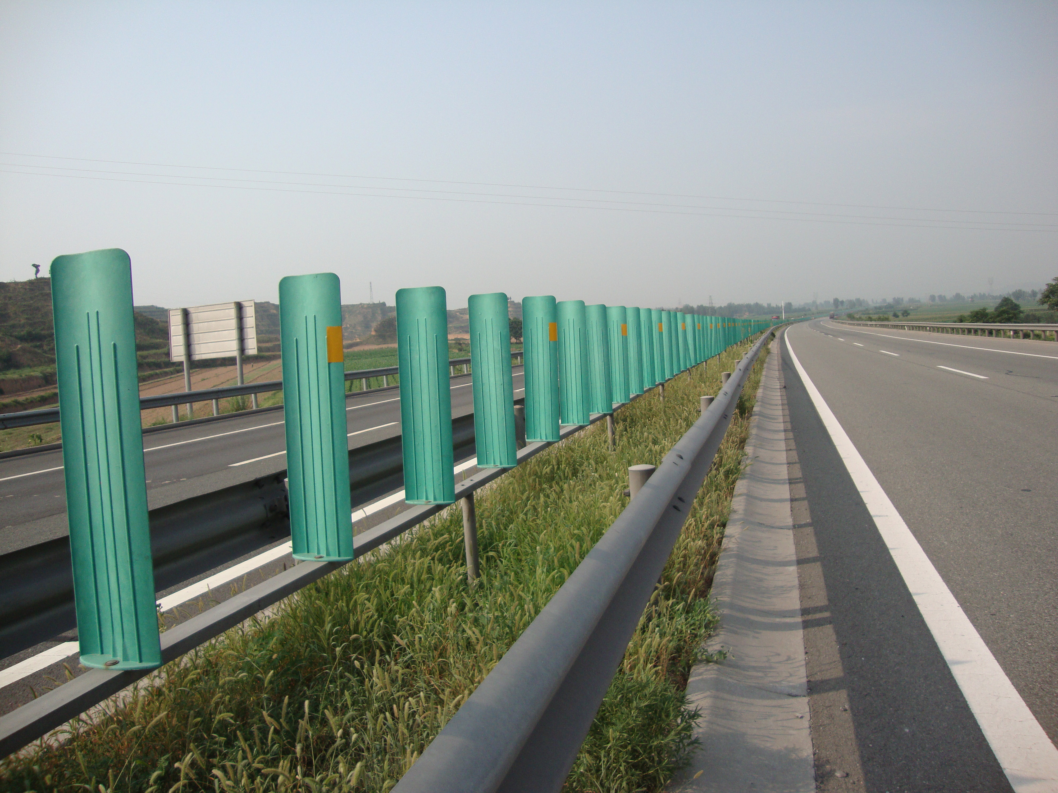Highway Guardrail Anti Glare Board Facilities flexible Warning Posts