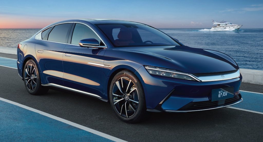 2022 Auto Byd Song Plus 60v 4000w 4 Wheel Electric Car New Cheap 4WD AWD Adults Electric Byd Yuan Tang Han Electric Cars