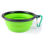 Soft Customized Color Silicone Pet Supplies Fold Dinner Plates Food Box Holder