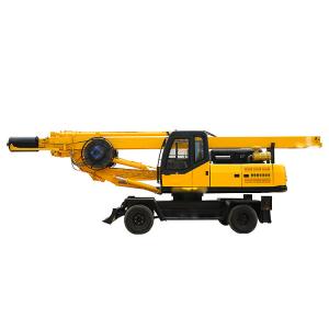 Quality Small Diesel Mining Rock Drilling Rig For Building Foundation wholesale