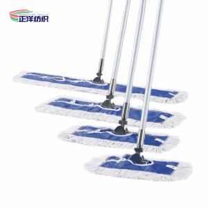 Quality Metal Clip Cotton Cleaning Mop 380Grams Aluminum Handle Cotton Yarn Large Size wholesale