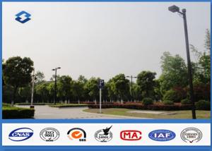 Quality 6m - 11M 160km/h Wind Speed Height Outdoor Parking Lot Light Poles wholesale