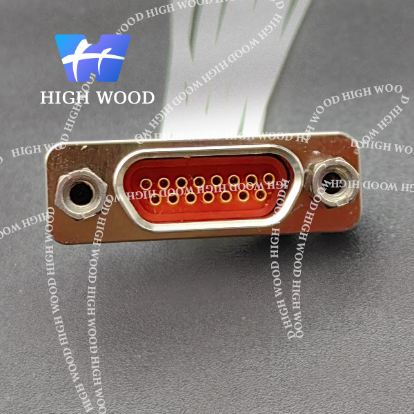 J30J SERIES MICRO-D Connectors,J30J-15ZKP L=200 ,J30J SERIES TWISTED PIN MICRO RECTANGULAR ELECTRICAL CONNECTOR