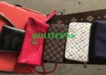 Women / Men Second Hand Wallet , American Style Used Leather Bags For Africa
