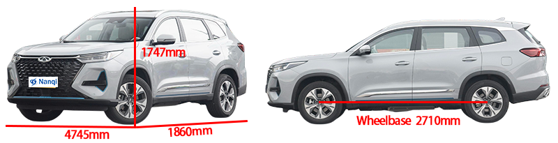 Left Steering Chery Tiggo 8 Pro SUV 5 Door 5 Seater 1.5T 3 Speed DHT