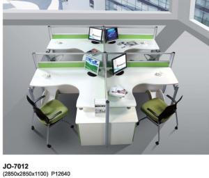 Quality 4 seater office partition,4 seater office cubicle,#JO-7012 wholesale