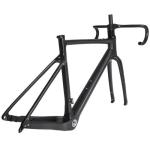 Carbon Fiber Frame 700C Hidden Cable Gravel Racing Bike Frame Black Matte