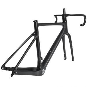 Quality Hidden Cable Full Carbon Fiber T1000 Road Gravel Bike Frameset 700C wholesale