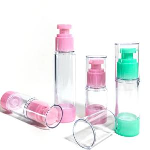 Quality 5ml Screen Printing Cosmetic Airless Bottle Plastic Pump Sprayer wholesale