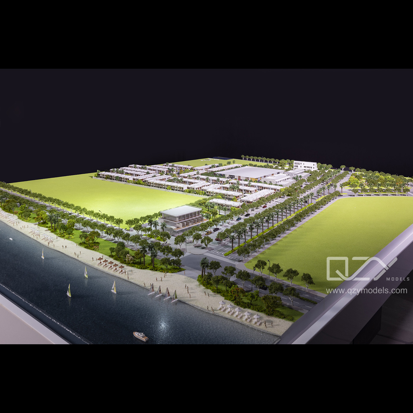 Villa model - Morocco LESS TOURS BALZAC SA - 1:250 Ocean Villas-Residencial