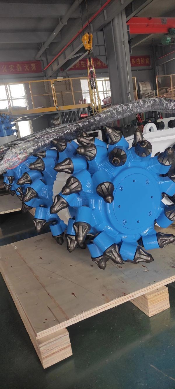 Crawler Excavator Attachment Hydraulic Drum Cutter For 5-50 Ton EX200