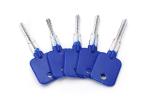 GOSO 5-Pieces Cross Locks Try-out Keys Auto Locksmiths Set
