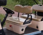 Chinese 6 Seater Electric Golf Cart Lead Batteries With Charging Ports Zero