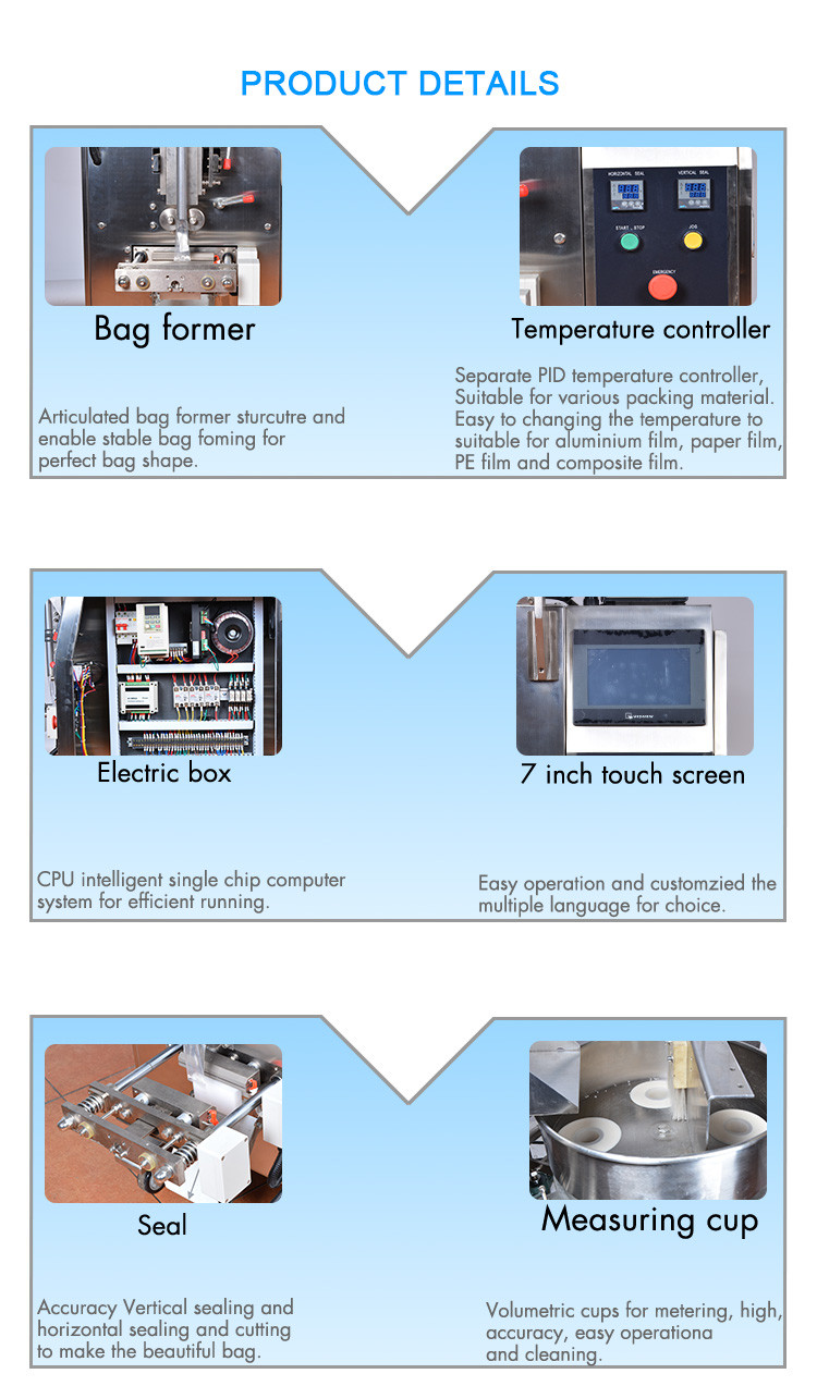 high quality Automatic Potato Chips Packing Machine Manufacturer,automatic packing machine for popcorn, rice, etc
