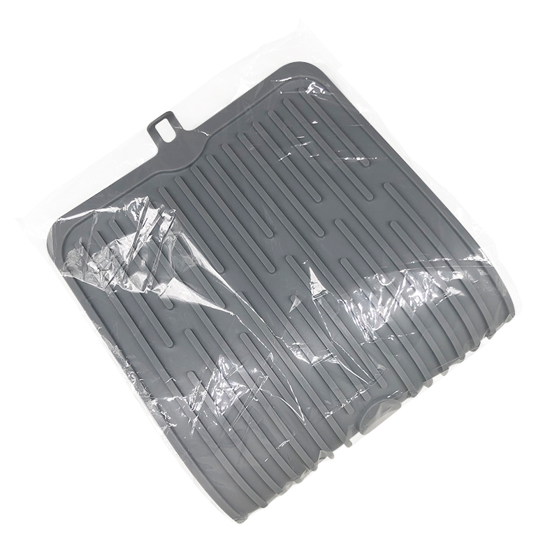 2019 Amazon Hot Selling Heat Resistant Eco-Friendly Silicone Dish Drying Mat Easy Clean Dishwasher Safe