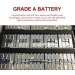 Battery Amosolar A Grade 48v 51.2v 200AH 100AH Lithium Ion Battery with BMS