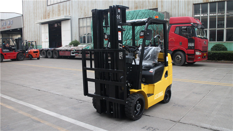 Hydraulic Transmission Shipping Container Forklift Lifting Equipment Solid Tire