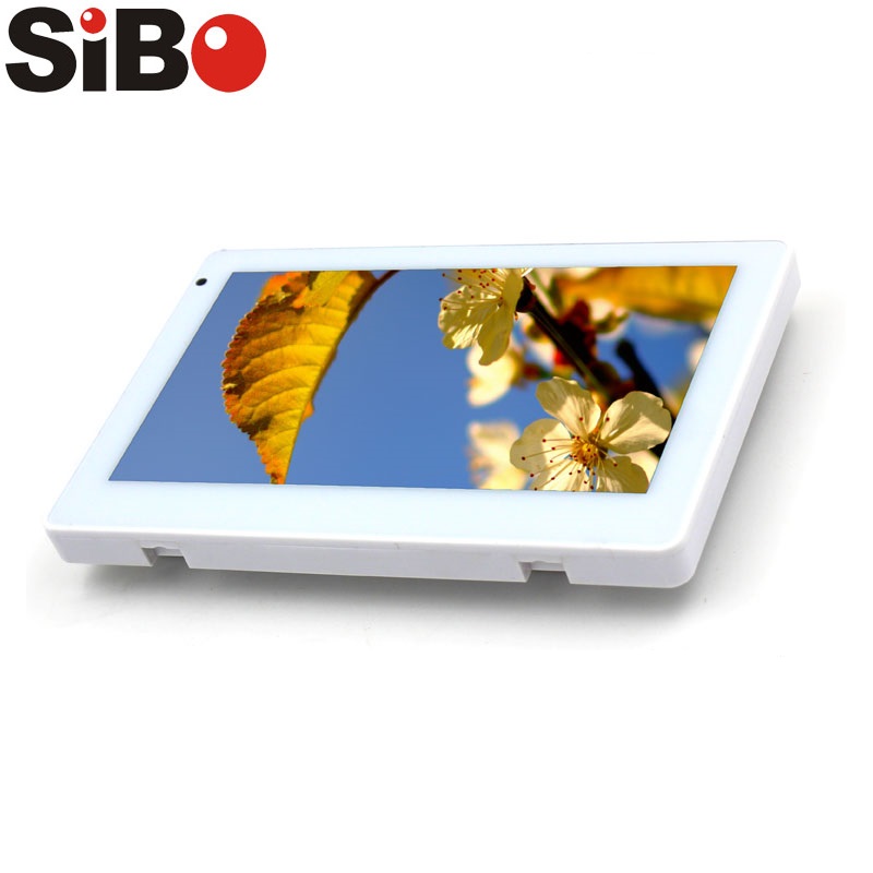 Inwall flush mounting 7 inch RJ45 POE powered Android tablet home automation