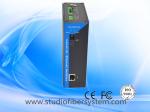1Port Din Rail Industrial Gigabit Fiber Media Converter over SM/MM fiber to 20
