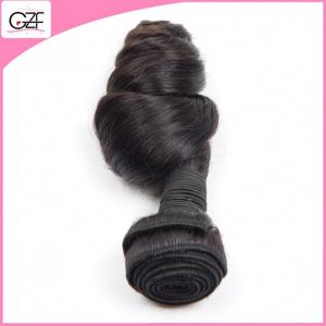 Quality No Chemical Processed Peruvian Hair 6A 7A 8A Loose Wave Dyeable Virgin Hair Weave wholesale