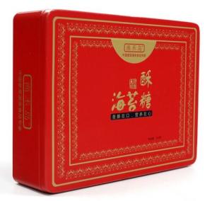 Quality Wholesale Vintage Biscuit Tin with Plug Lid wholesale
