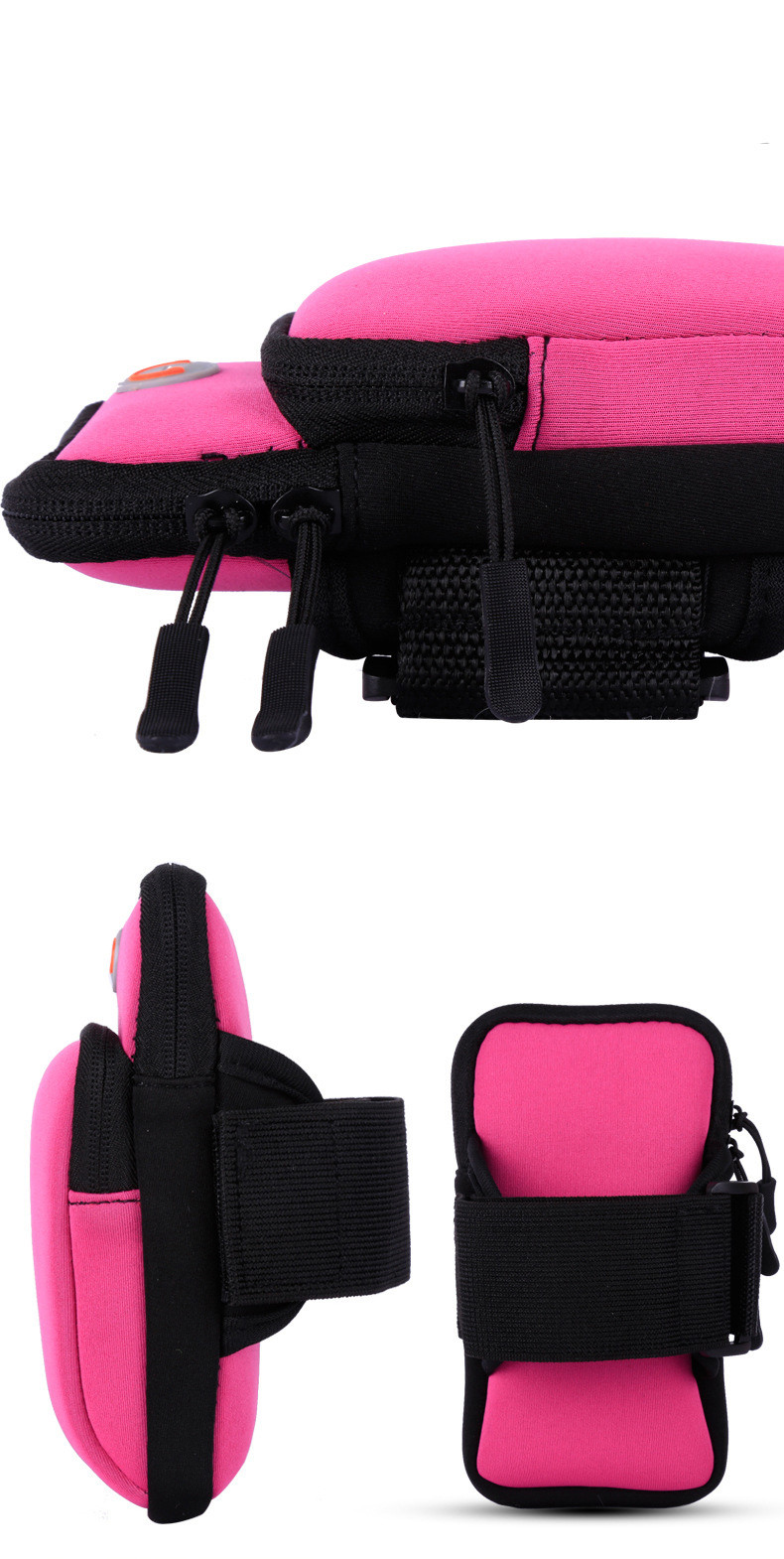 Colorful Outdoor Sports Arm Bag Digital Fitness Bag Logo Customized