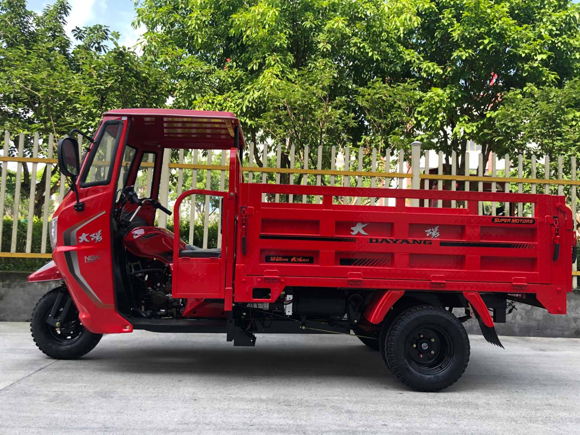 DAYANG Motorized Cargo Trike 201 250CC Three Wheel Engine Tricycle for Heavy Loading