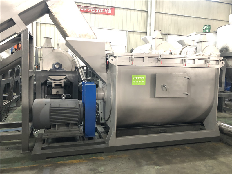 300-1000kg/H Centrifugal Dewatering Machine PP PE Plastic Drying Machine