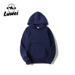 Wholesale Oversized Heavyweight Felpa Pullover Sweat-shirt Black Sublimation