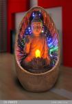 Shining Optical Colourful LED Buddha Water Fountain