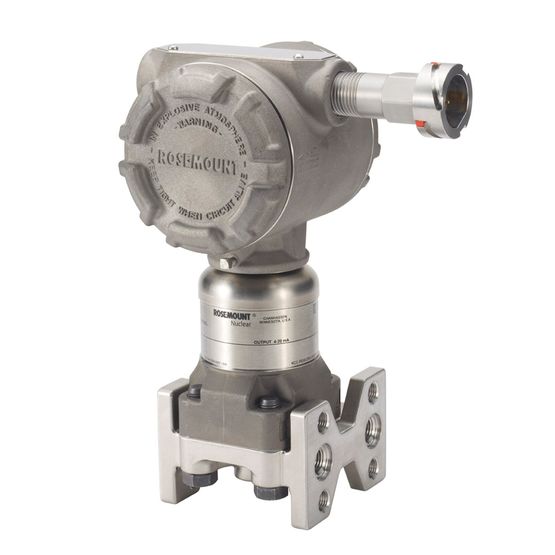 Ros-Emount 3152N Nuclear Qualified Pressure Transmitter Differential Pressure Transmitter With Emerson Pressure Transmit