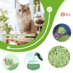 Stripe Shape Tofu Cat Litter Plant Natural Tofu Clumping Cat Litter
