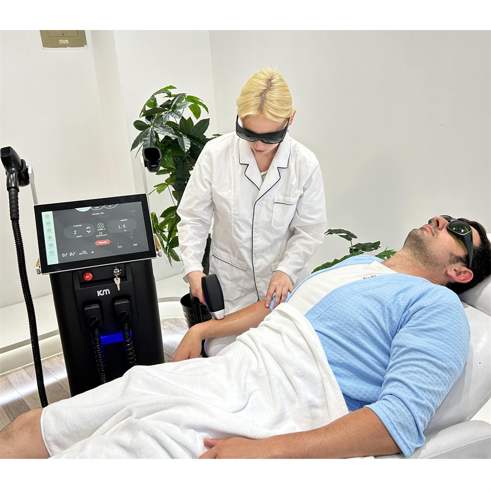 Medical Ice Platinum 755nm 808nm 1064nm Permanent Laser Hair Removal 808nm Diode Laser