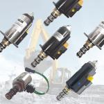 Solenoid Valve 9312792 for Hitachi Excavator ZX200LC-5G ZX210LCH-5G Excavator