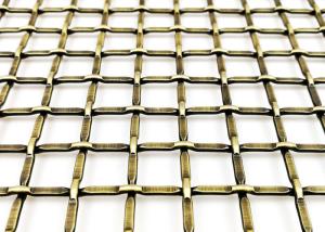 Quality Customized Thickness Architectural Metal Mesh Copper Customized Size wholesale