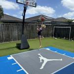 Outdoor Sports Rubber Pvc RCHS Basketball Court Flooring Wood Sports