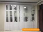 Customized Color Brown White PVC Sliding Door Waterproof For Living Room