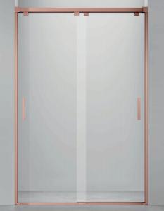 Quality Aluminum,Double Sliding Door ,Bathroom Shower Room,Rose Gold Brushed wholesale