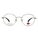 FM3231 Womens Round Stainless Steel Optical Glasses 49-20-145