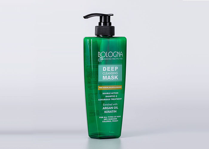 FDA 500ml Plastic Packaging Shampoo Body Lotion Bottle