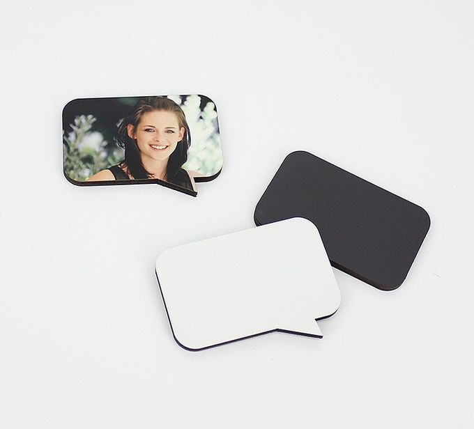 Promotional 60x45mm Sublimation Blank Fridge Magnets for Souvenir and Gift