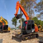 Small ZX70 Used Hitachi Excavators Secondhand 7 Ton Hitachi Zx 70