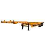 New Design 3 Axle Skeleton Container Chassis Semi Trailer 40ft Skeleton Semi