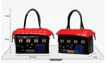 House creative handbags fashion trend female cute cartoon character
