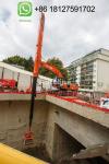 Yellow Excavator Telescopic Arm Suitable For 20 Ton 50ton Excavator