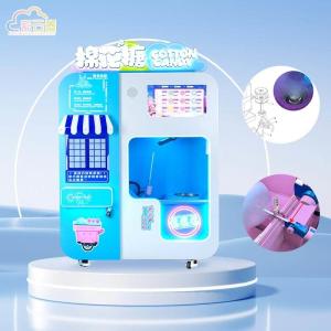 Quality 1.5-2 Minutes Cotton Candy Vending Machine For Events / Parties wholesale