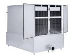 CE Laser Welded Pillow Plate Falling Film Chiller For Chilling Milk
